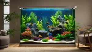 fish tank setup