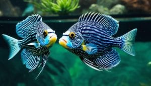 aggression in Jack Dempsey cichlid