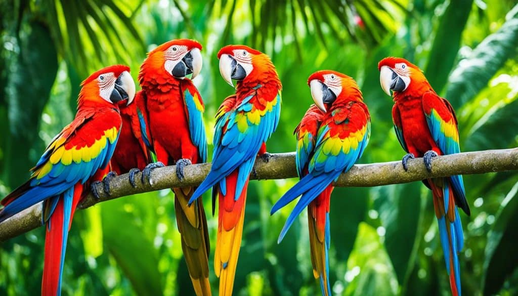 macaws