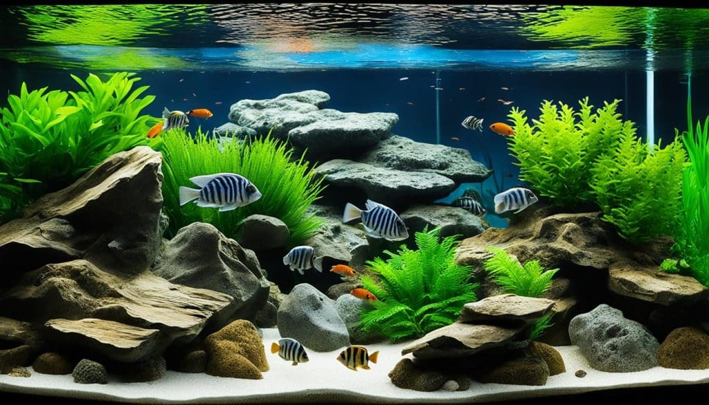 Tank Setup for Convict Cichlids