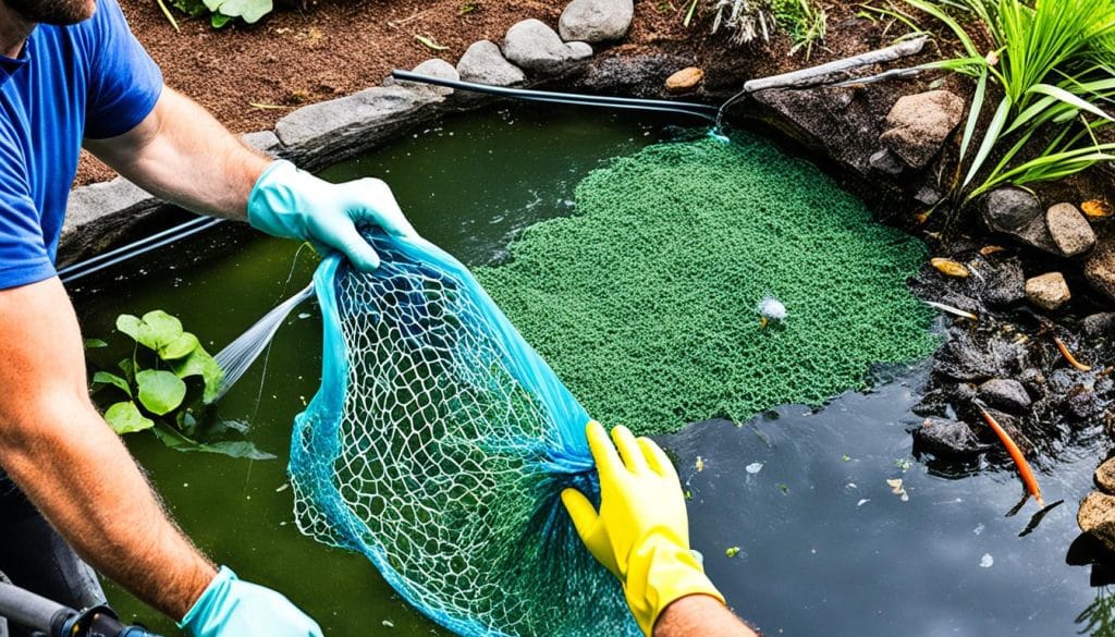 fish pond maintenance