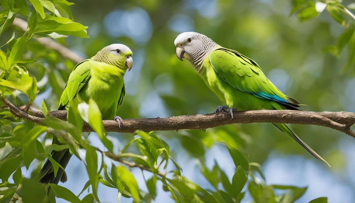 monk parakeet habitat