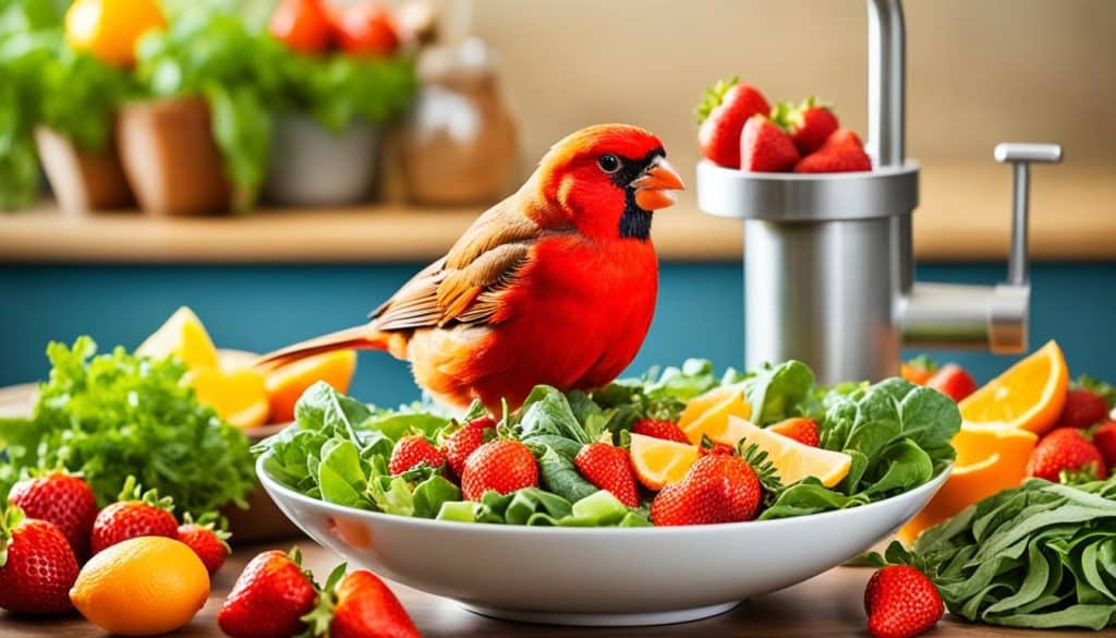 red factor canary diet
