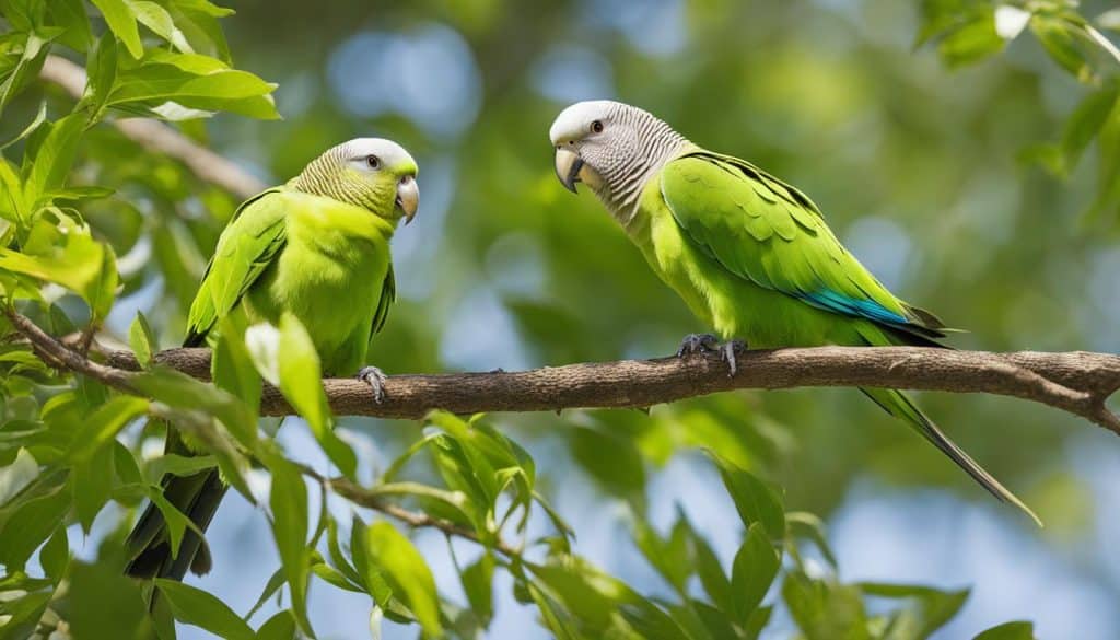 monk parakeet habitat